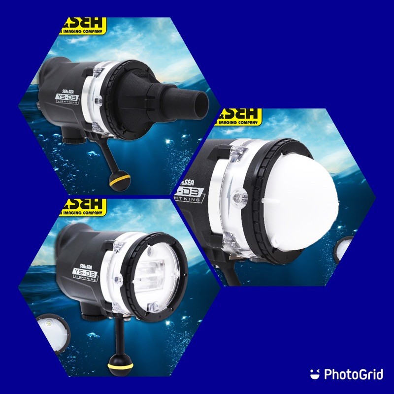 ไฟแฟลชใต้น้ำ Sea&Sea Strobe YSD3 Guide Number 33 Shopee Thailand