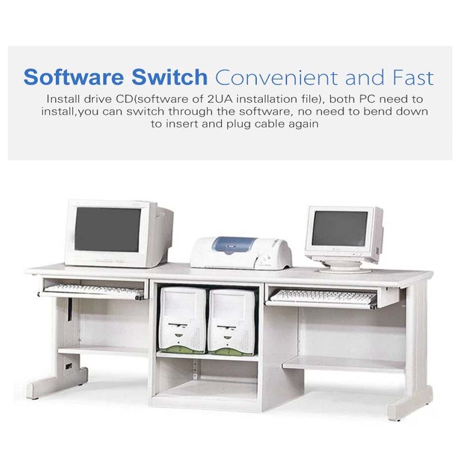 usb-sharing-switch-converter-splitter-คอมพิวเตอร์อุปกรณ์ต่อพ่วงสำหรับ-2-pc-คอมพิวเตอร์เครื่องพิมพ์สำหรับ-office-home-ใช้