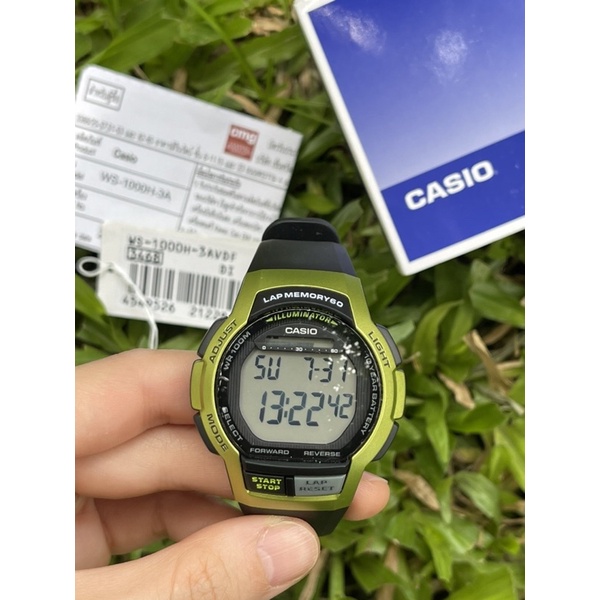 นาฬิกา Casio WS-1000H สภาพใหม่ พร้อมกล่อง | Shopee Thailand