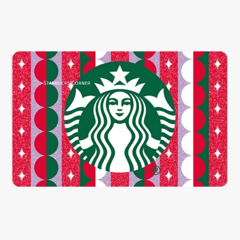 ภาพหน้าปกสินค้าบัตร Starbucks ลาย Christmas Siren Logo (2021) / บัตร Starbucks (บัตรของขวัญ / บัตรใช้แทนเงินสด)