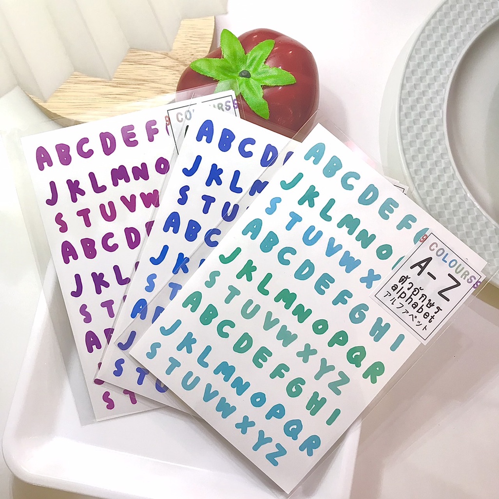 พร้อมส่ง-a6-stk-alphabet-a-z