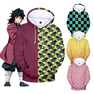 เสื้อแจ็คเก็ตคอสเพลย์พิมพ์ลาย demon slayer:kimetsu no yaiba kamado nezuko 3d