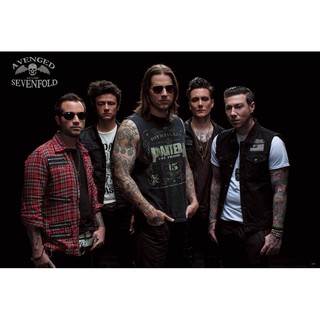 โปสเตอร์ วง ดนตรี Avenged Sevenfold อะเว็นจด์เซเวนโฟลด์ รูป ภาพ ติดผนัง สวยๆ poster 34.5x23.5นิ้ว(88 x 60 ซม.โดยประมาณ)