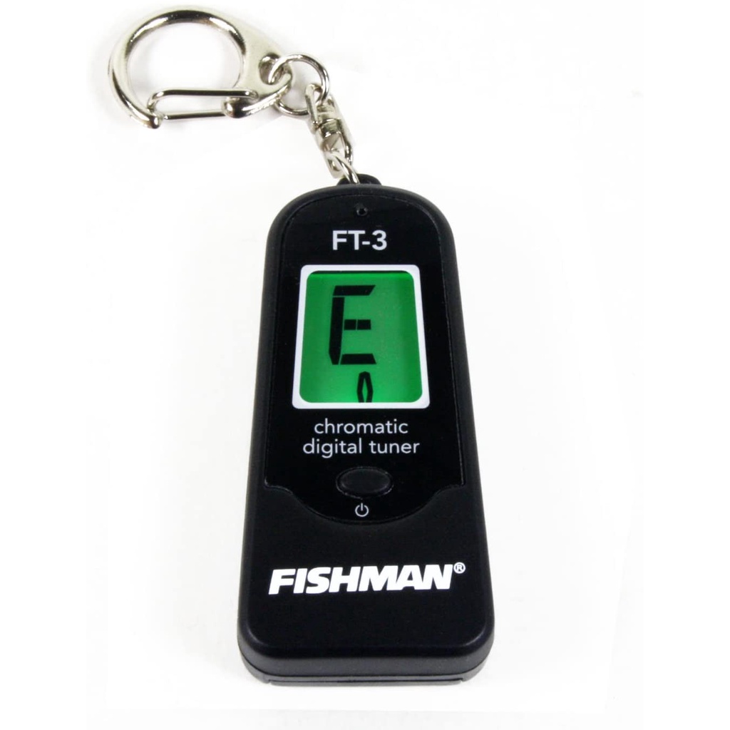 เครื่องตั้งสายแบบพวงกุญแจ Fishman FT-3 Keychain Chromatic Tuner ...