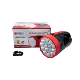 โปรโมชั่น : ไฟฉาย ความสว่างสูง LED YD-888 ไฟเอนกประสงค์ ชาร์จได้ มีปลั๊กชาร์สในตัว สไลด์เก็บได้ แบบพกพา สินค้าแข็งแรง Flashlight