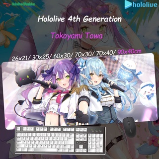 Hololive Vtuber Always Dark Forever TOWA แผ่นรองเมาส์ คีย์บอร์ดเกมมิ่ง ขนาดใหญ่