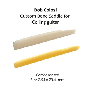 Custom Bone Saddle for Colling (BOB Coloci U.S.A.)