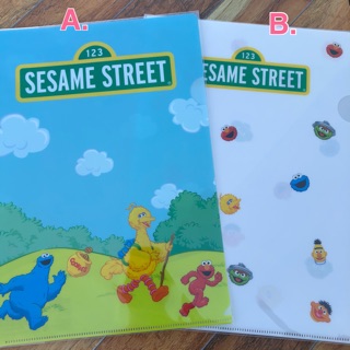 Sesame Street  แฟ้มเอกสาร A4