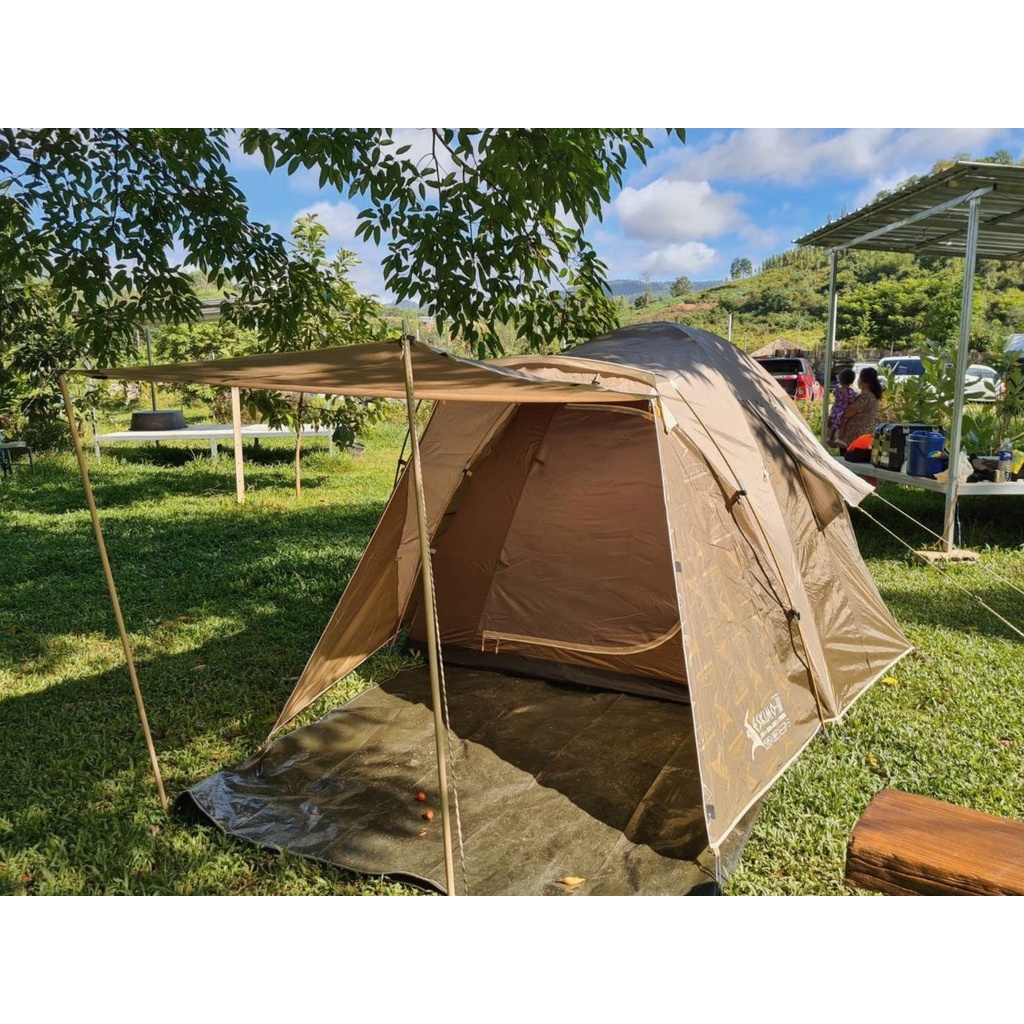 ภาพสินค้าField and Camping เต็นท์ Eskimo Terrace III - สีเขียวโอลีฟ จากร้าน fieldandcamping_official บน Shopee ภาพที่ 1
