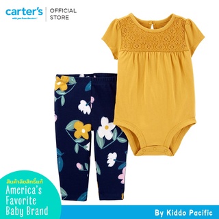 Carters Girl BSPS YllwFloral ชุด set 2 ชิ้น พิมพ์ลาย สำหรับเด็กผู้หญิง