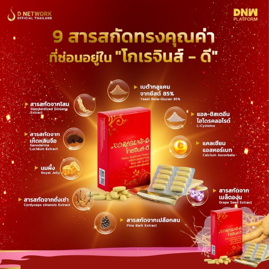 โกเรจินส์-ดี-koregins-d-set-2-กล่อง-ปรับสมดุล-สดใส-ดูแลสุขภาพองค์รวม-ด้วย-โสม-หลินจือ-นมผึ้ง-วิตามิน