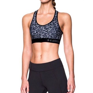 Under armour mid printed bra