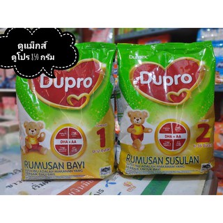 ภาพย่อรูปภาพสินค้าแรกของDumex Dupro นมผงเด็ก สูตร 1-2 น้ำหนัก 850 กรัม สำหรับเด็ก 0-36 เดือน