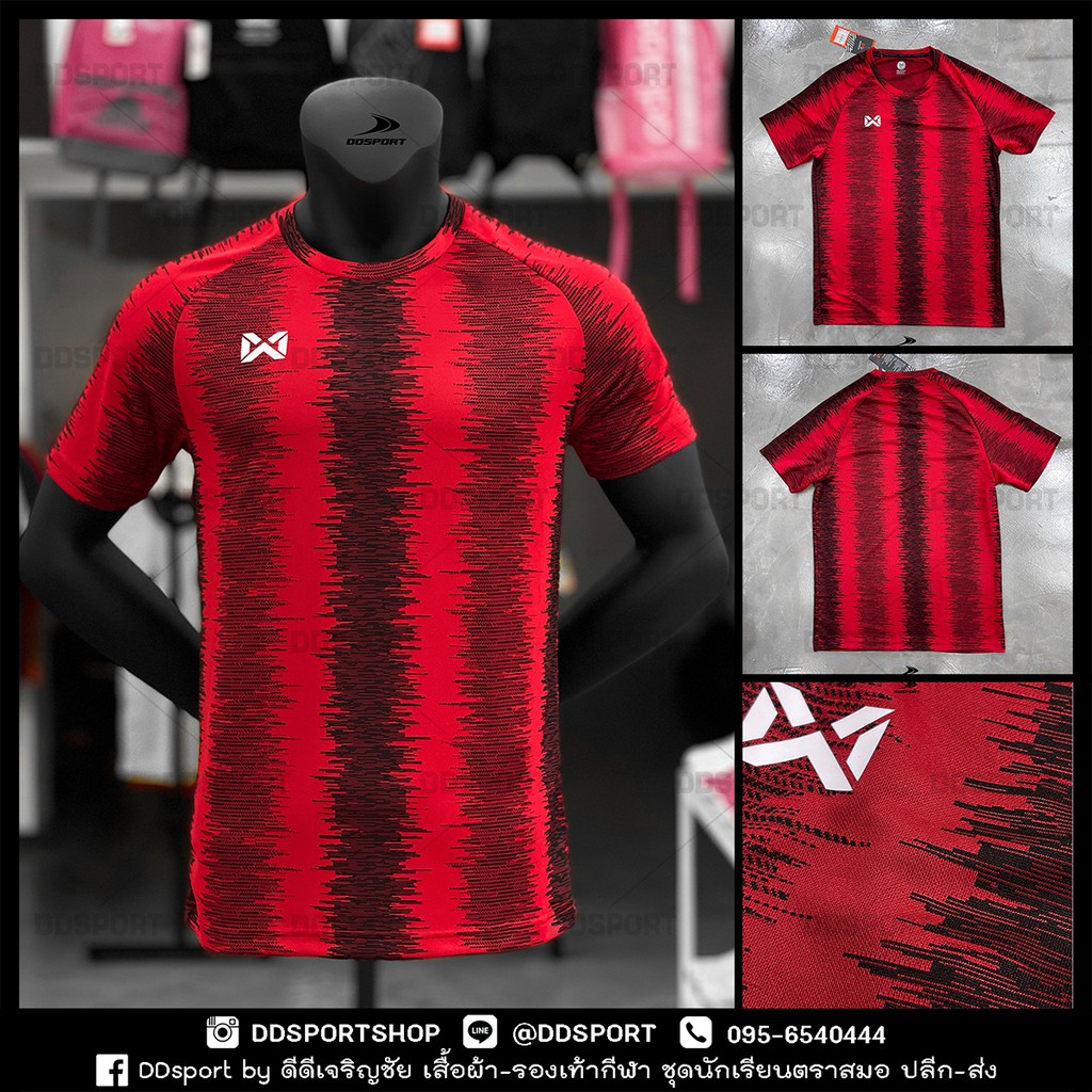 warrix-204fbacl01-stike-เสื้อฟุตบอลคอกลม-วาริกซ์