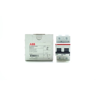 S802N-C6 ABB MCB เซอร์กิตเบรกเกอร์ ABB รุ่น S802N-C6 2P 6A 2CCS892001R0064