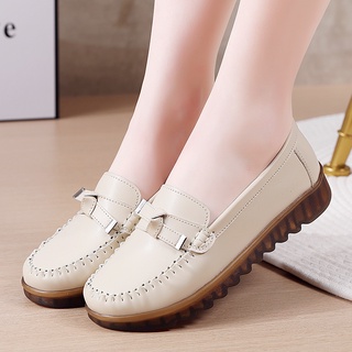 [Xin Shoe Shop] รองเท้าโลฟเฟอร์ลําลอง ผ้าออกซ์ฟอร์ด ส้นแบน กันลื่น สีดํา เรียบง่าย สําหรับตุ๊กตา ใส่ทํางาน พร้อมส่ง