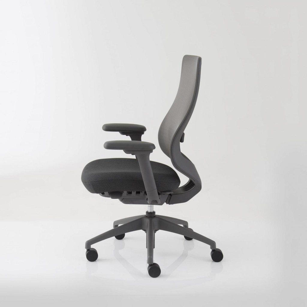 ภาพสินค้าModernform เก้าอี้สำนักงาน Series16 Commercial เท้าแขนปรับได้ 3D เบาะหุ้มผ้าสีดำ พนักพิงตาข่ายเทา จากร้าน modernform_official บน Shopee ภาพที่ 2