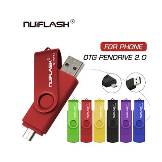 Flash Drive อุปกรณ์เก็บ OTG USB Flash Driveไดรฟ์  4g 8g 16g g 32g 128G