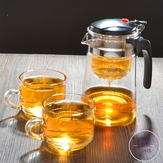 กาน้ำชงชา 750ml มีที่กรอง Glass teapot