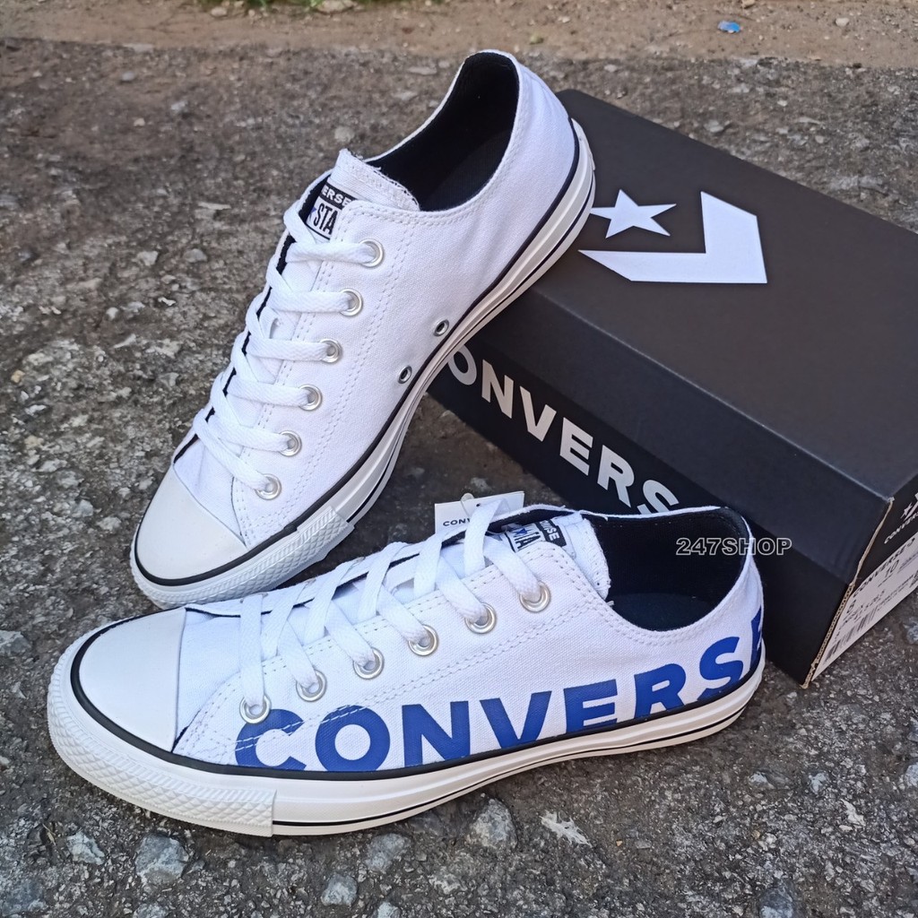 รองเท้าผ้าใบคอนเวิร์ส-converse-all-star-ox-white-16-5431cf9ww-คอนเวิร์ส-พร้อมส่ง