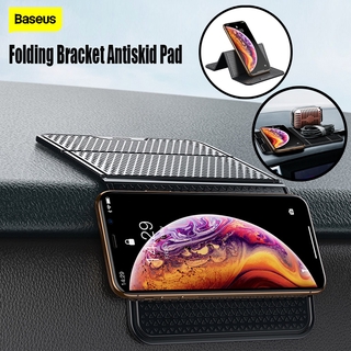 Baseus Folding Rack Folding Pad Anti Slip Phone Holder On The Car Multifunctional Nano Rubber Car Support Phone Anti Slip Mobile Phone Desk Foldable Dashborad