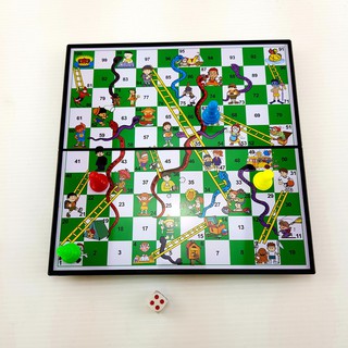 เกมส์บันไดงู snake magnetic game