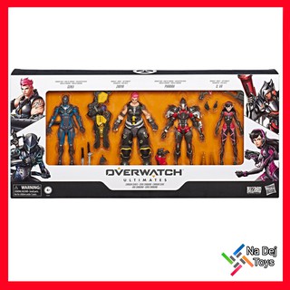 Overwatch Ultimates Genji Zarya Pharah D.Va 4-Pack Exclusive 6" โอเวอร์วอท์ช อัลติเมทส์ เกนจิ ซาร์ยา ฟาราห์ ดีวา 6 นิ้ว