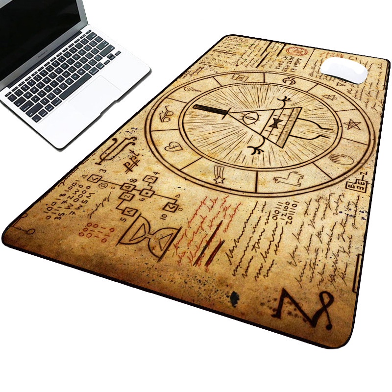 Anime Gaming Mouse Pad Gravity Fall Bill Cipher Pad Xl โต๊ะป้องกัน ...