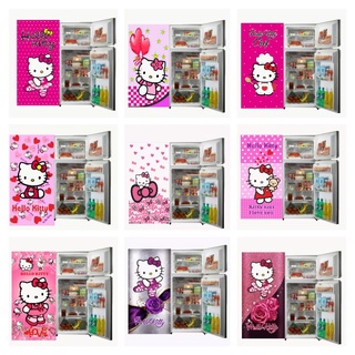 Hello KITTY สติกเกอร์ติดตู้เย็น 1 ประตู