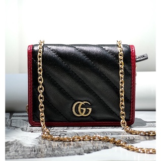 New Gucci wallet พร้อมสายโซ่