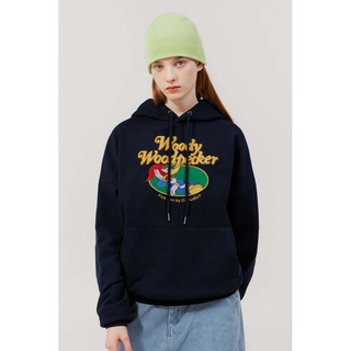 ALAND เสื้อ OIOI รุ่น WOODY WOODPECKER SWEATSHIRTS_Navy_Pull over / สีกรมท่า