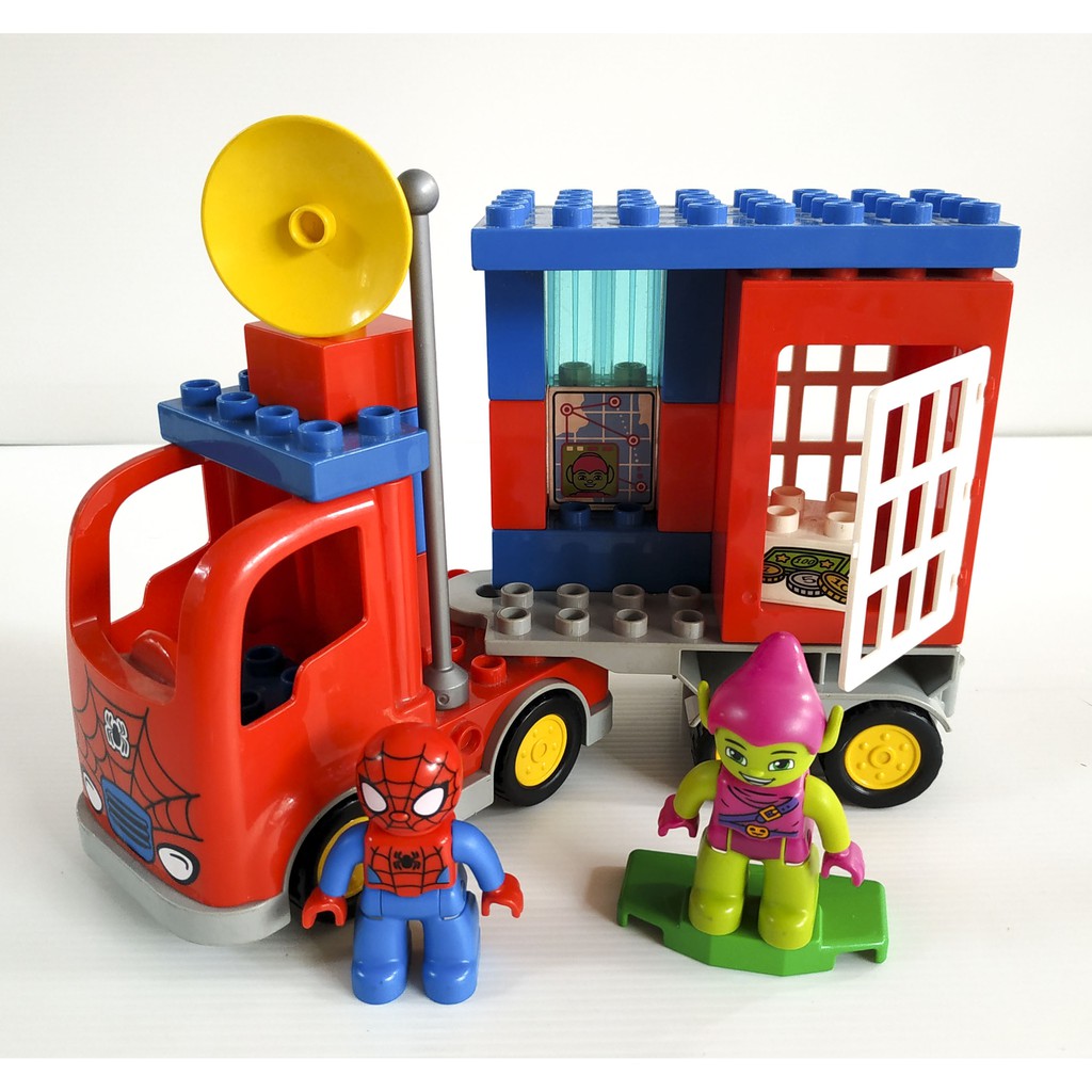 Lego duplo spiderman green goblin sale