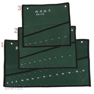 ภาพขนาดย่อของสินค้า( Homyl 2 ) กระเป๋าผ้าใบ สําหรับใส่ประแจ เครื่องมือช่าง 8 / 10 / 14