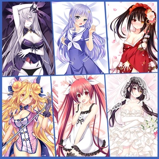 ADP อะนิเมะ Dakimakura หมอน Date A Live Series Design Comfy หมอนสี่เหลี่ยมผืนผ้าผ้าปูที่นอนปลอกหมอนชีวิตขนาดหมอน HD การพิมพ์