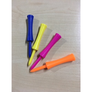 Tee golf ทีตั้งลูกกอล์ฟ ที ที่ตั้งลูกกอล์ฟ TEE plastic limit golf tee 80 mm.