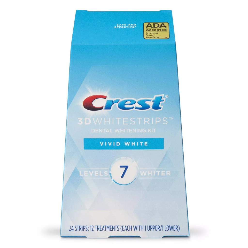 แผ่นฟอกสีฟัน-crest-ระดับ-7-vivid-white-12-ซอง-ติดครั้งละ-30-นาที-usa-แท้