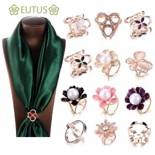 สินค้า Eutus เครื่องประดับแฟชั่น คลิปเข็มกลัด ผ้าพันคอ ผ้าไหม