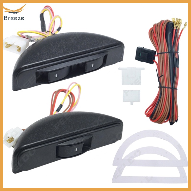 breeze-2pcs-durable-crescent-plastic-car-power-window-switches-with-bracket-long-service-life-easy-to-install-universal