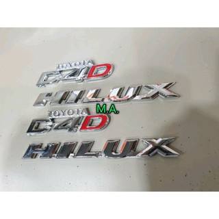 โลโก้ Toyota D4D/ Hilux