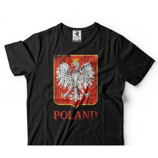 [S-5XL] เสื้อยืด ออกแบบแฟชั่น สําหรับผู้ชาย Poland pride, Polish eagle Polska, เสื้อโค้ทแขน
