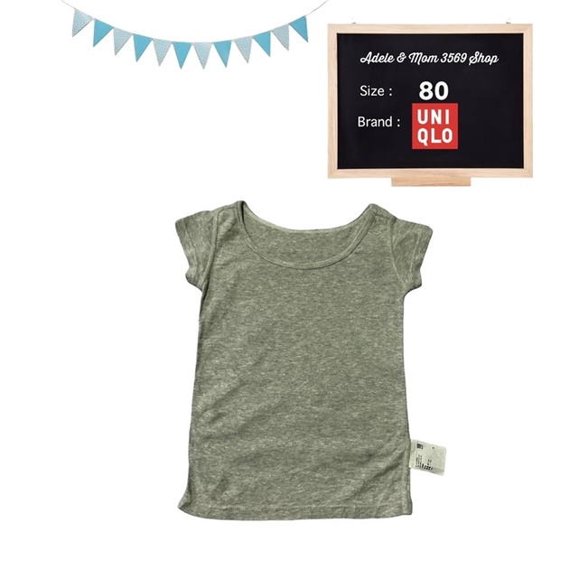 uniqlo-size80-เสื้อยืดเด็กเล็ก