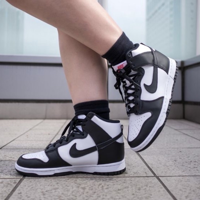 nike-dunk-high-black-white-panda-รุ่นขายดี-สินค้าพร้อมส่ง