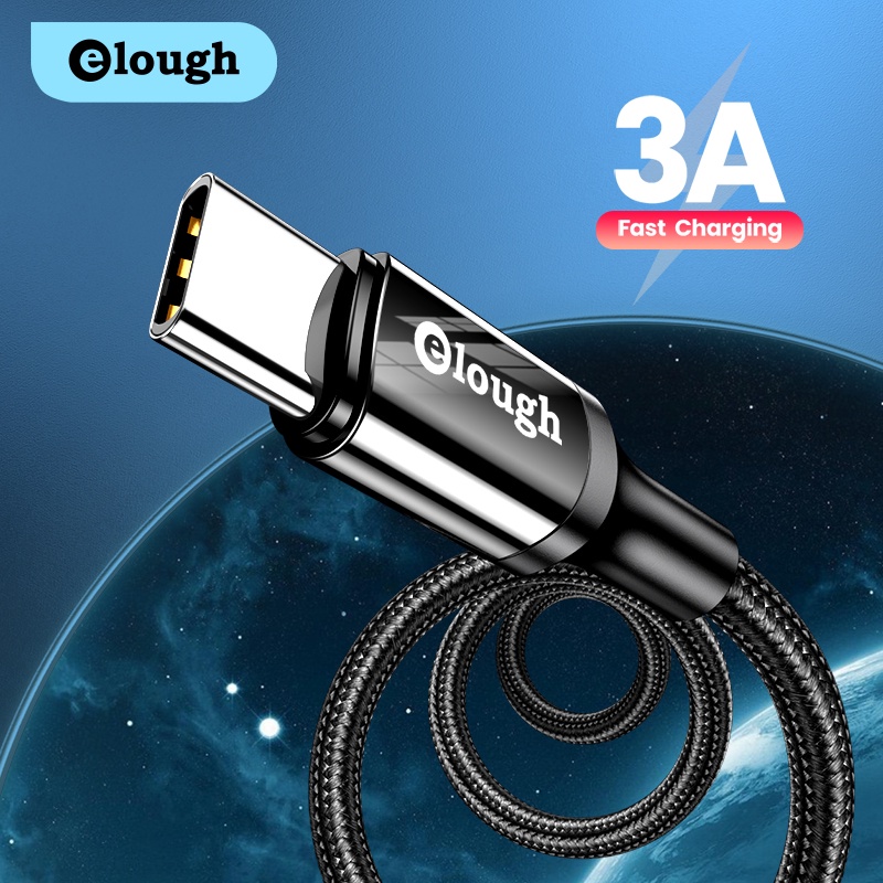 elough-usb-type-c-สายเคเบิ้ลชาร์จอย่างรวดเร็ว-qc3-0-usb-c-สายชาร์จอย่างรวดเร็ว