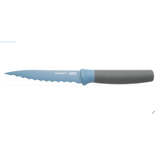 BergHOFF LEOมีดฟันปลา/ Serr. Utility Knife ฟรี!!!ปลอกใส่มีด เพื่อความปลอดภัยมากกว่า สินค้ามาตรฐานยุโรป นำเข้าจากเบลเยียม