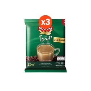 โปรโมชั่น : X3 แพ็ค MOCCONA TRIO Instant Coffee มอคโคน่า ทรีโอ 3อิน1 ขนาด 272012 ซอง