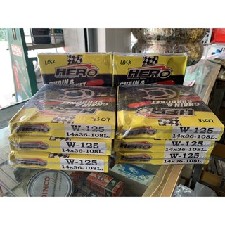 สินค้า ชุดโซ่สเตอร์ Hero รถ Honda Yamaha