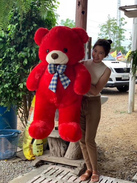 ตุ๊กตาหมี-จัมโบ้-1-เมตร-ใครไม่ใหญ่-หมีใหญ่-lovely-valentine-bear