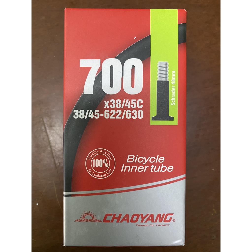 ยางในจักรยาน-chaoyang-700c-เสือหมอบ-ทัวร์ริ่ง-ไฮบริด-ซิตี้ไบค์-กราเวลไบค์-ของแท้จากบริษัทผู้นำเข้า-สินค้าพร้อมส่ง