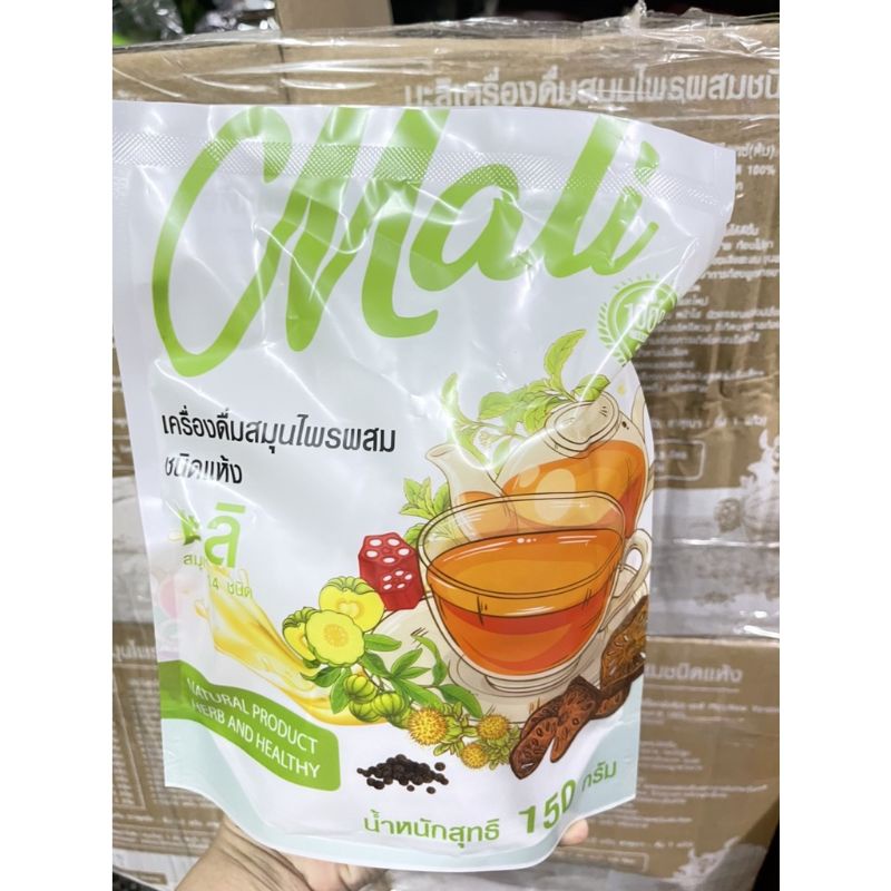 ชามะลิต้ม ชาดีท๊อกซ์ (Mali Tea) ชาสมุนไพรออร์แกนิค ชนิดแห้งต้มดื่ม 1ถุง ...