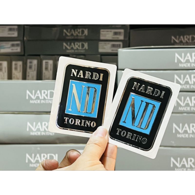 สติ๊กเกอร์ sticker Nardi ITALY แท้ รุ่นใหม่ แบบโปร่งแสง ขนาดตามรูป งาน ...
